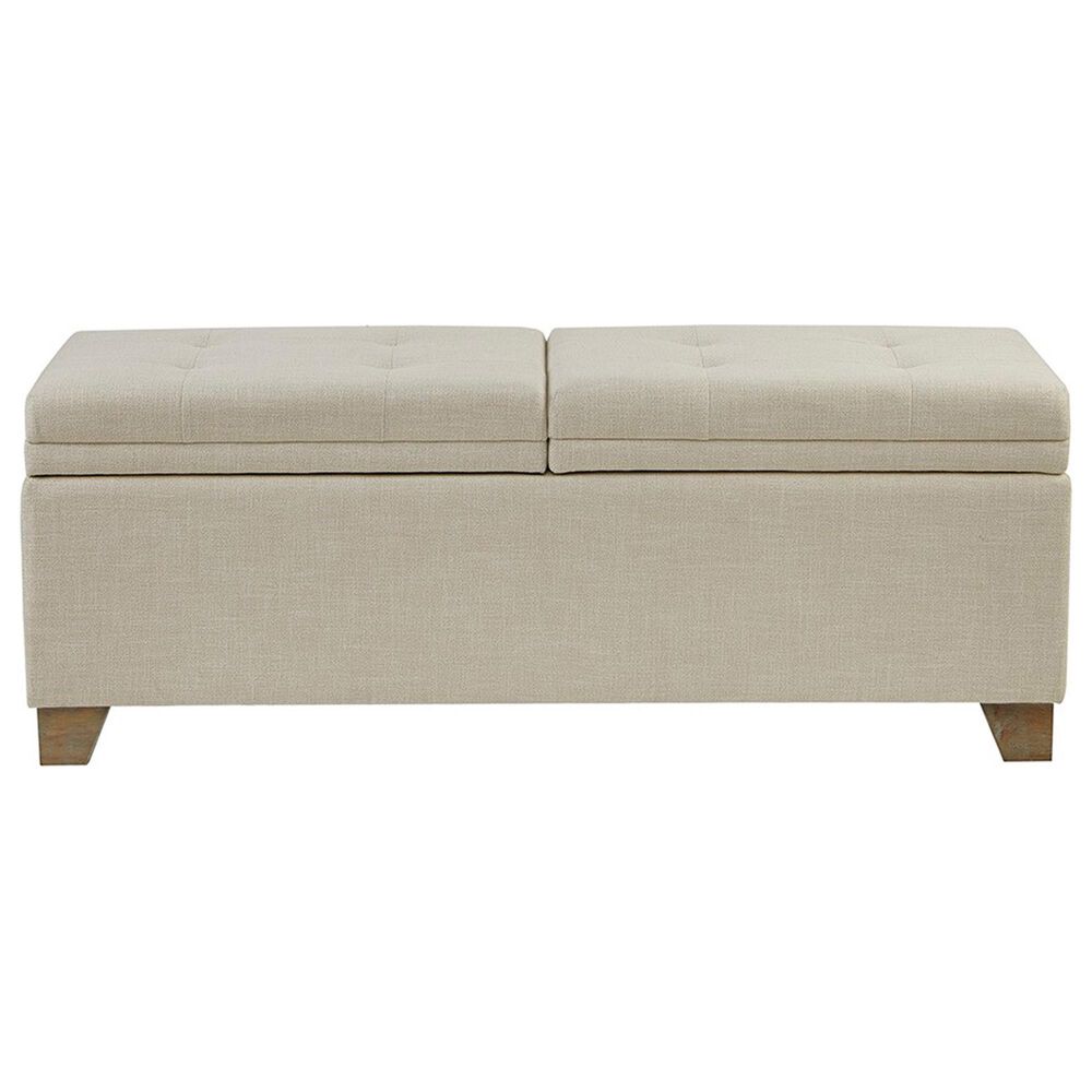 Jla Home Ashcroft  Bench with Soft Close Storage in Natural, , large