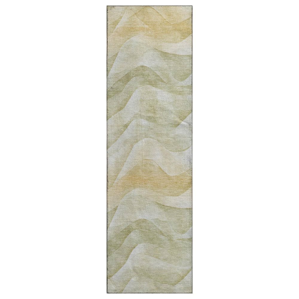 Dalyn Rug Company Pacifica PA3 2"3" x 7"6" Aloe Runner, , large