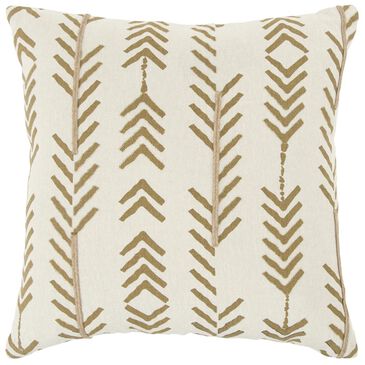 Rizzy Home Donny Osmond 20" x 20" Down Pillow in Gold, , large