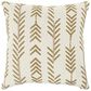 Rizzy Home Donny Osmond 20" x 20" Down Pillow in Gold, , large