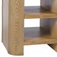 Waltham Janzen End Table with Lower Shelves in Cascade Oak, , large