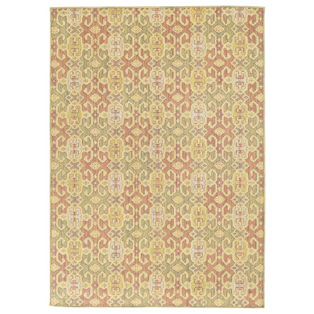 Oriental Weavers Cabana 5501W 9"10" x 12"10" Pink Area Rug, , large