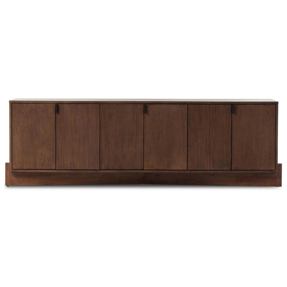 Four Hands Castillo Media Console in Chestnut Parawood, , large