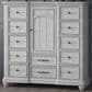 Emerald Home Furnishings New Haven 12-Drawer Chest in Oyster Shell, , large