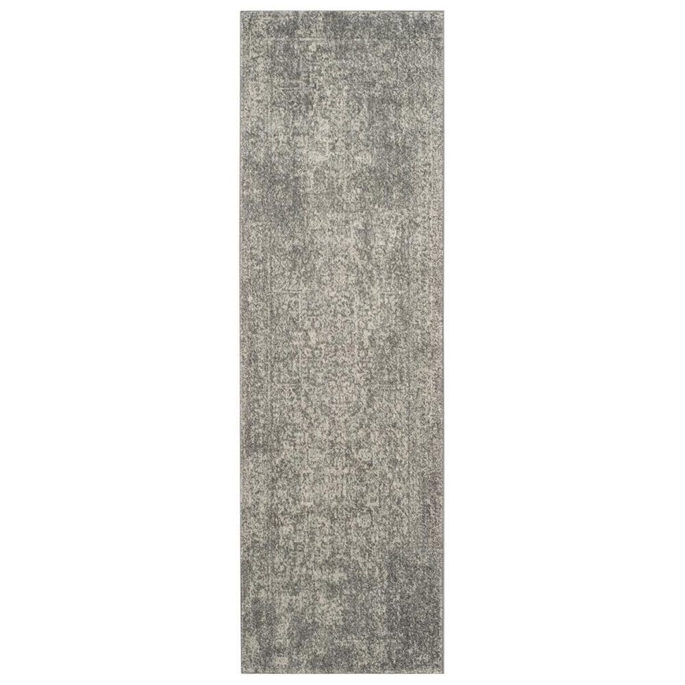 Safavieh Evoke EVK256S-27 2&#39;2&quot; x 7&#39; Silver/Ivory Runner, , large