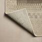 Loloi Saylor Ivory and Earth 6"3" x 9"2" Indoor/Outdoor Area Rug, , large