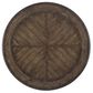 Hooker Furniture Rhapsody Round Dining Table in Rustic Walnut - Table Only, , large