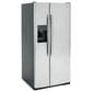 GE Appliances 23 Cu. Ft. Side by Side Refrigerator with External Dispenser in Fingerprint Resistant Stainless Steel, , large