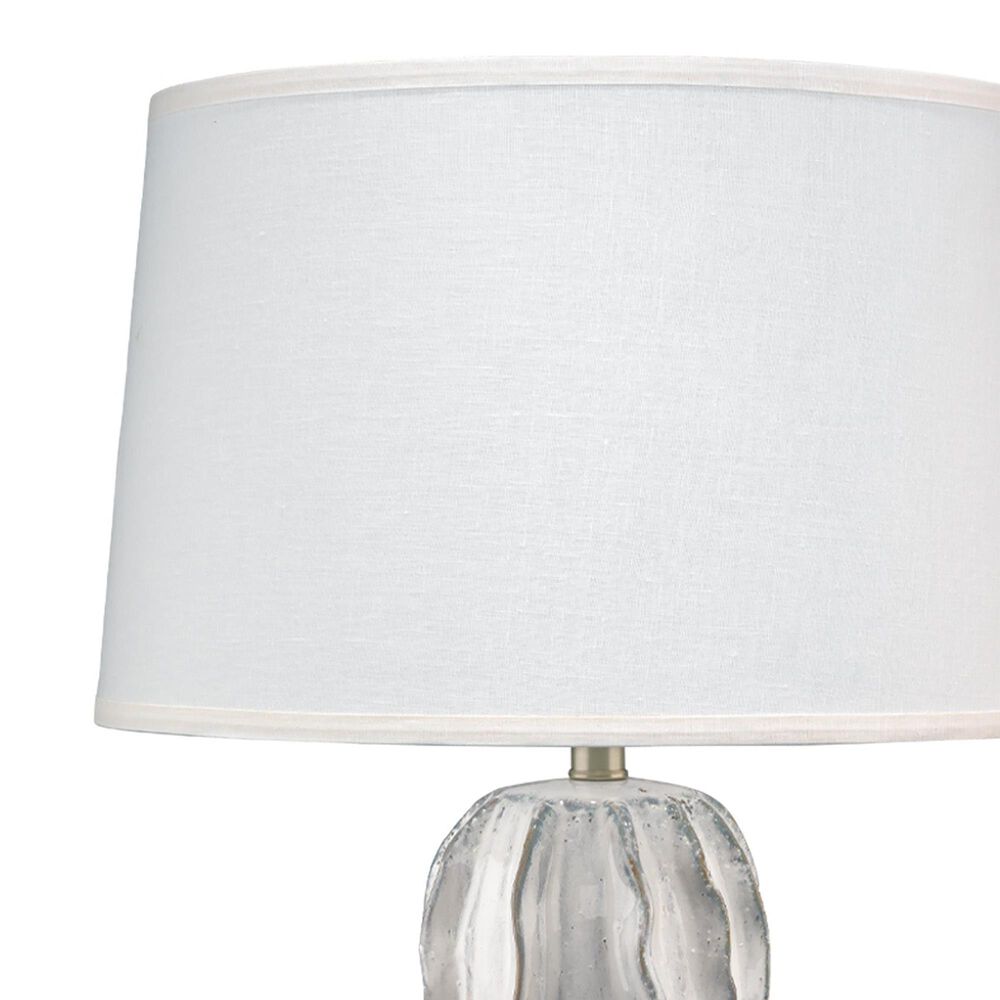 Splendor Living Yardfield Table Lamp in White and Blue, , large