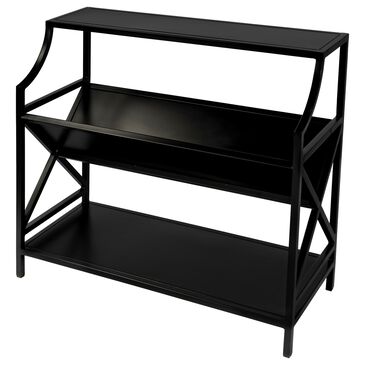 Butler Keats Bookcase in Black, , large