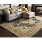 Oriental Weavers Andorra 7138B 10" x 13"2" Gold and Grey Area Rug, , large