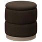 Golden Wave Furniture Dorset Storage Ottoman with Tray in Latte, , large