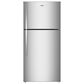 Whirlpool 19 Cu. Ft. Top Freezer Refrigerator with Garage Ready in Fingerprint-Resistant Stainless Steel, , large
