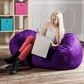 Jaxx 4" Lounger Bean Bag in Grape, , large