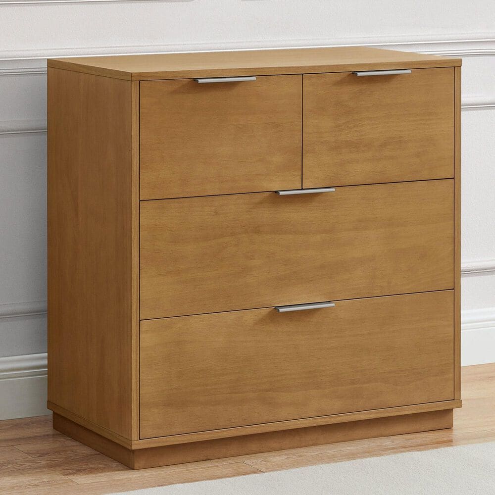 Delta Children Forever 4-Drawer Dresser with Changing Top in Acorn, , large