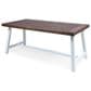 Hearth and Haven Carlie Outdoor Dining Table in Brown and White - Table Only, , large