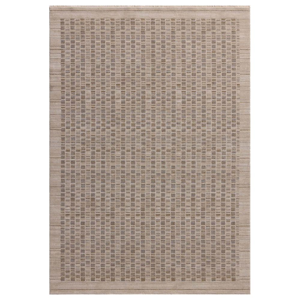 Amber Lewis x Loloi Cali 3"6" x 5"6" Natural and Slate Area Rug, , large
