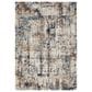 Surya Tuscany TUS-2327 7"10" x 10"3" Gray, Blue and Camel Area Rug, , large