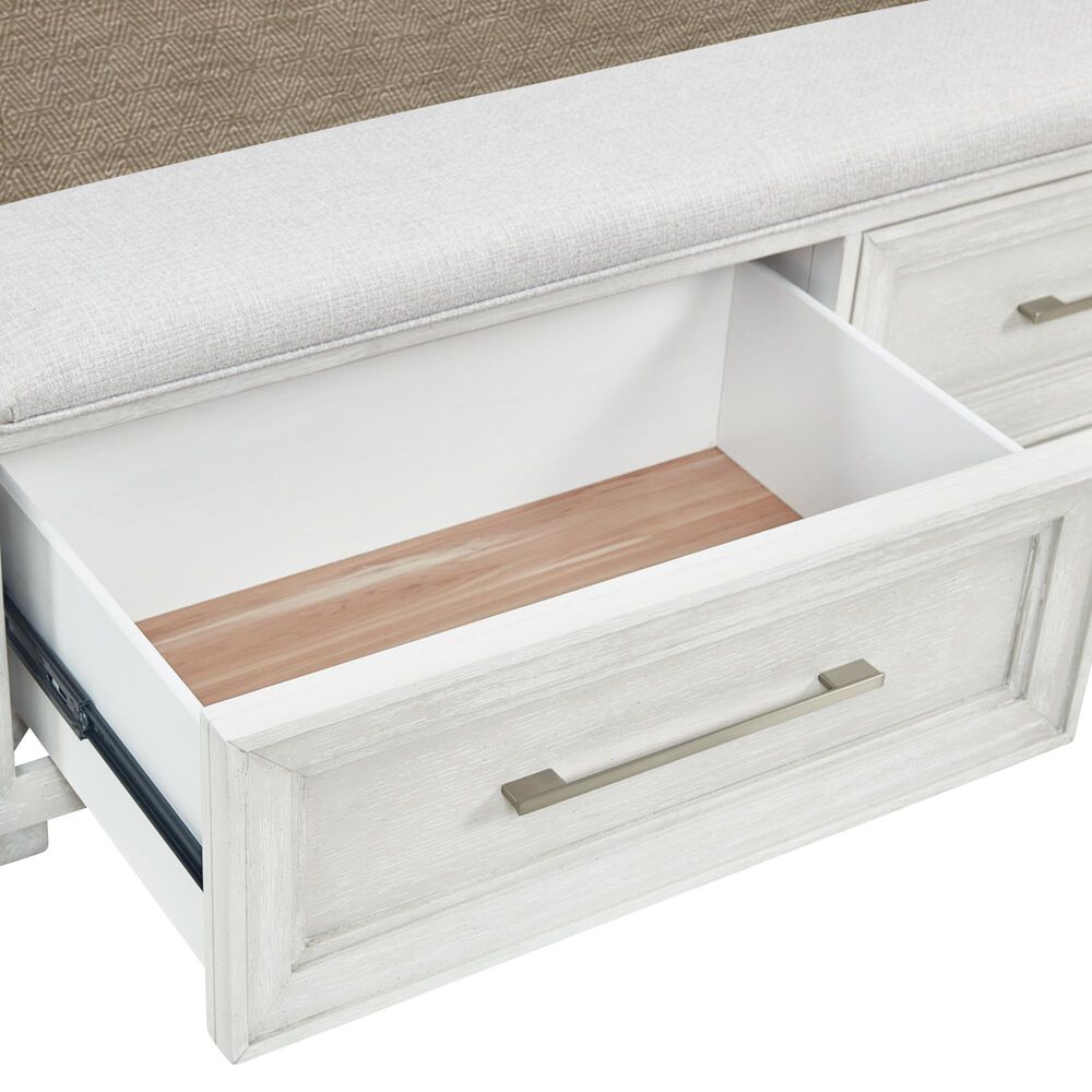 Sasha Lee 3-Piece Queen Storage Bedroom Set in Brushed White, , large