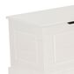 Linon Home Decor Tobin Backless Nook in White, , large