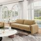 Jennifer Taylor Home Mason Stationary Sofa in Camel Brown Beige Velvet, , large