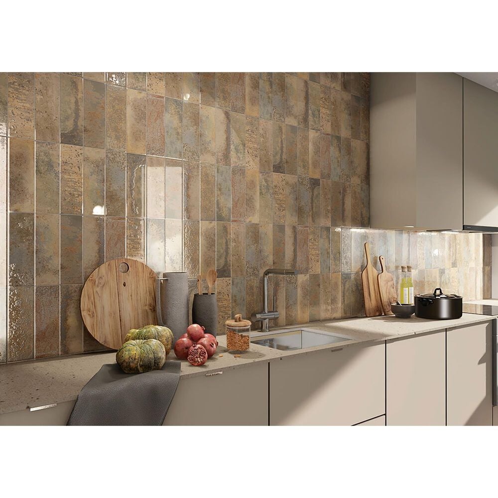 MS International Marza Rust 4&quot; x 12&quot; Porcelain Tile, , large