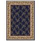 Radici USA Como 1590 Navy 5"5" x 7"7" Area Rug, , large