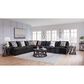 Ashley Lavernett 4-Piece Reversible Sectional in Charcoal, , large