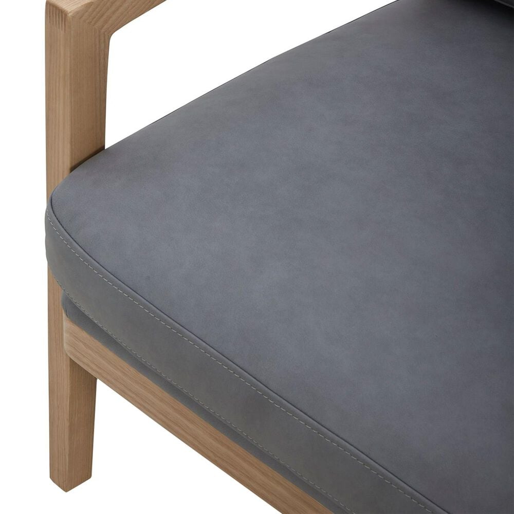 Kuka &#40;Hk&#41; Trade Co Lmt Motion Accent Chair in Aline Storm Blue, , large