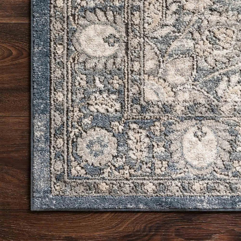 Loloi II Teagan TEA-01 3&#39;4&quot; x 5&#39;7&quot; Denim and Mist Area Rug, , large