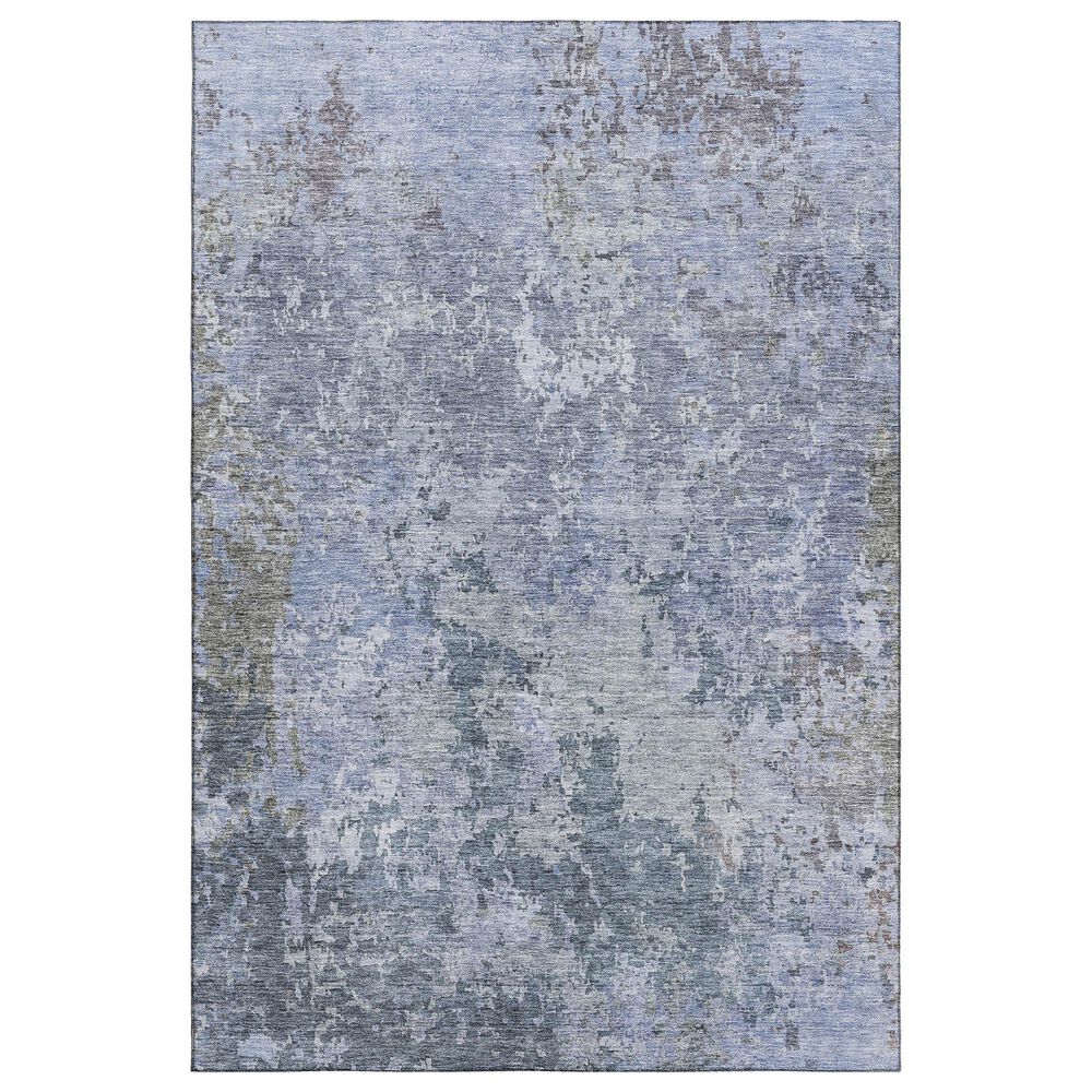 Dalyn Rug Company Bresca 3" x 5" Blue Indoor/Outdoor Area Rug, , large