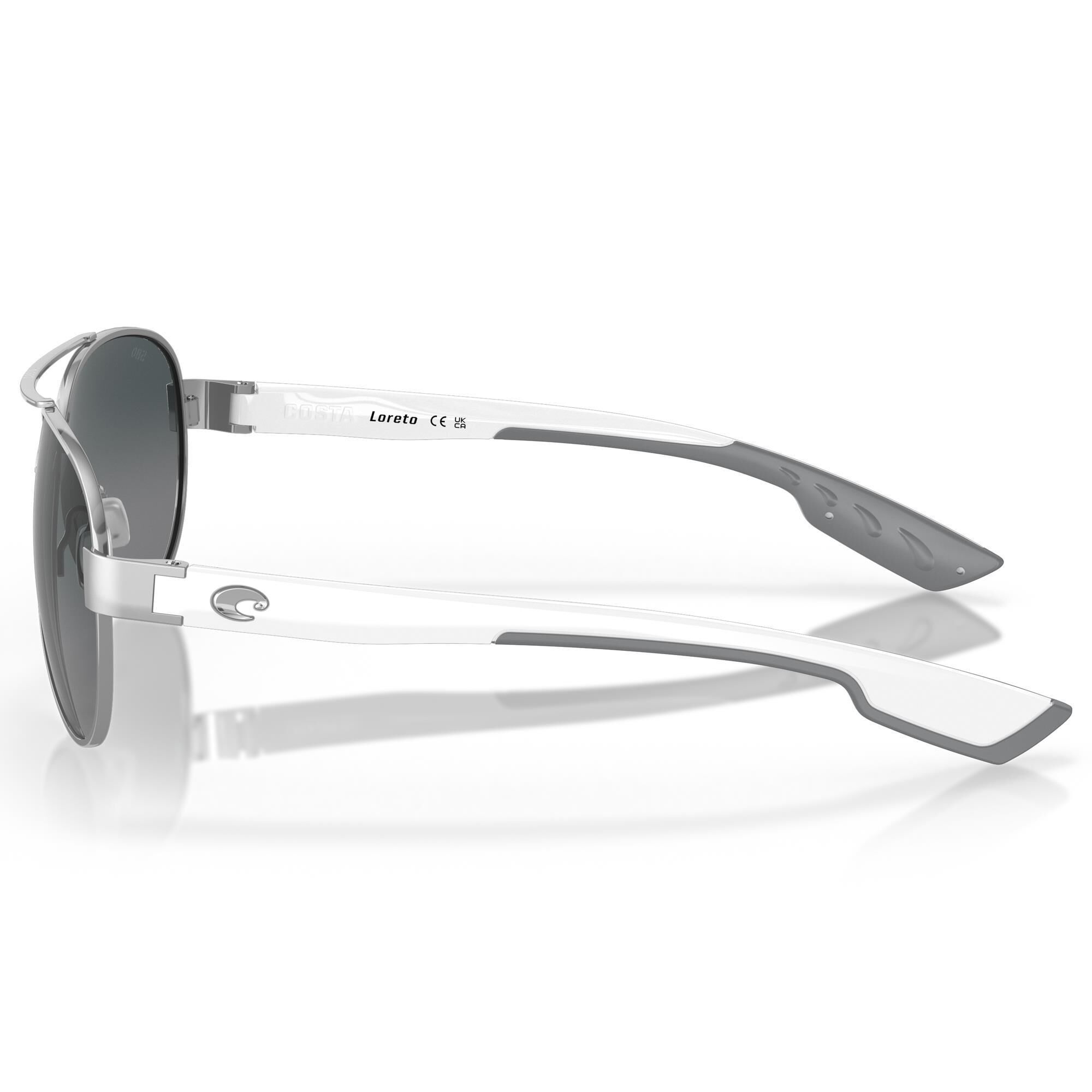 Costa Loreto Sunglasses with Gray Gradient Lenses in Palladium NFM