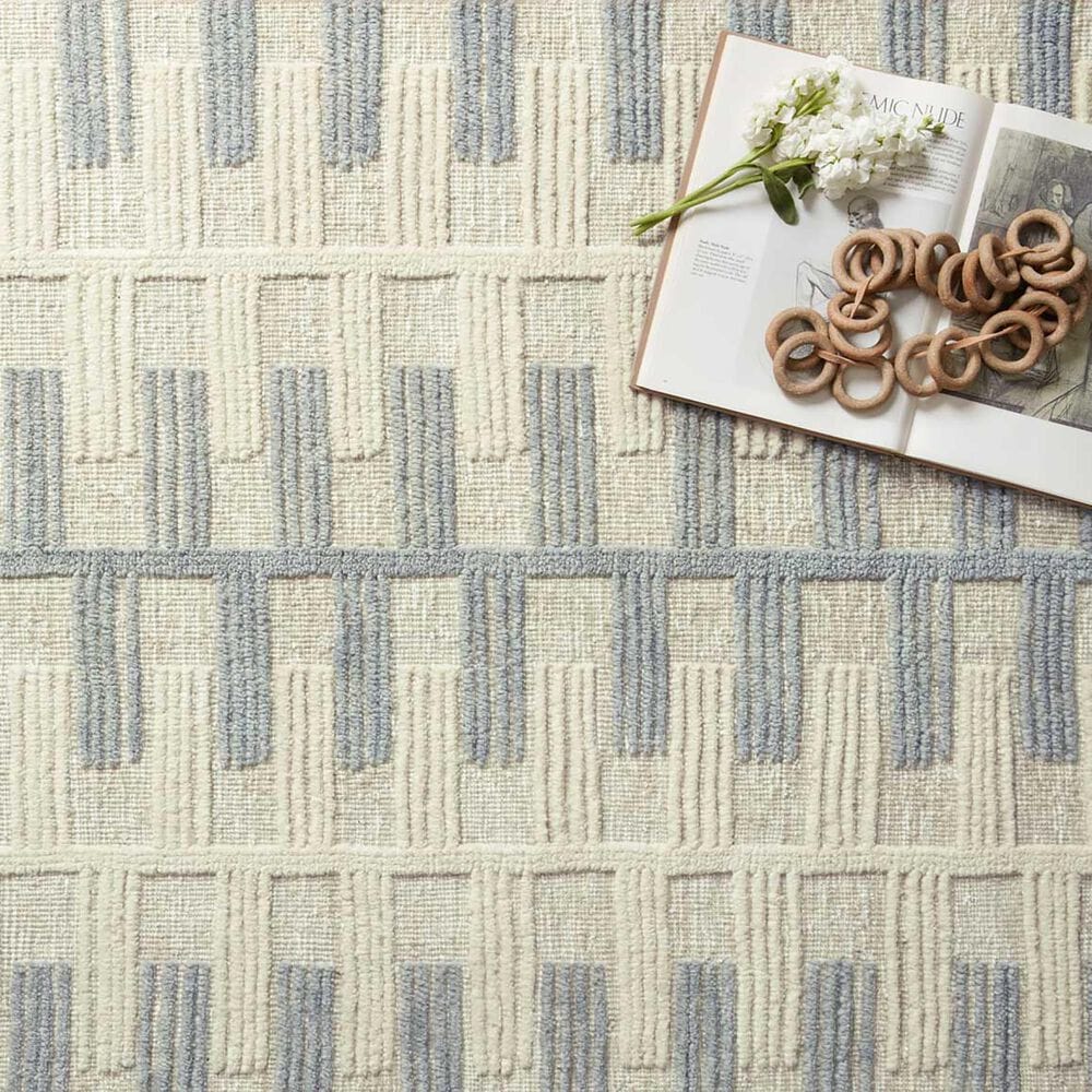 Loloi Harrison 11&#39;6&quot; x 15&#39; Ivory and Slate Area Rug, , large
