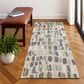 Dalyn Rug Company Kenner Linen 2"3" x 7"6" Runner, , large