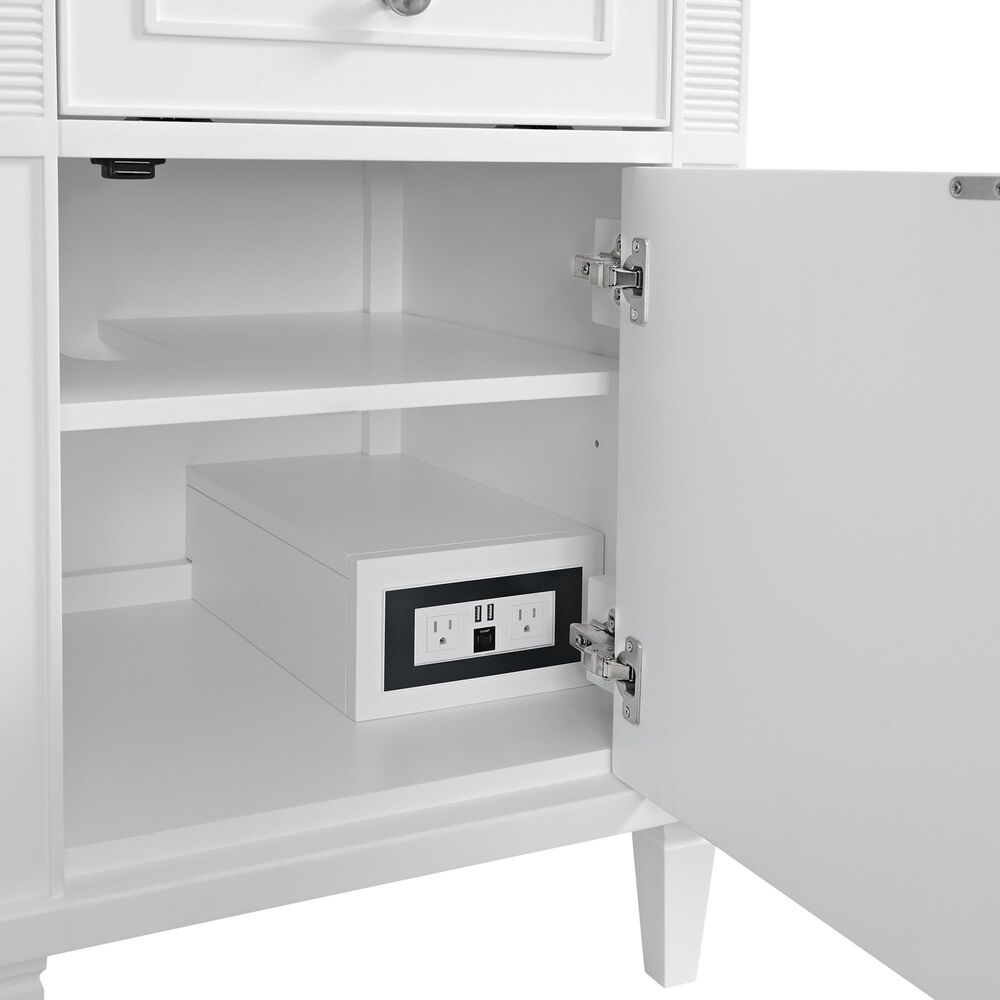 James Martin Vanities Lorelai 60&quot; Double Vanity in Bright White, , large