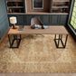 Nourison Vintage Washables Gold 7"10" x 9"10" Area Rug, , large