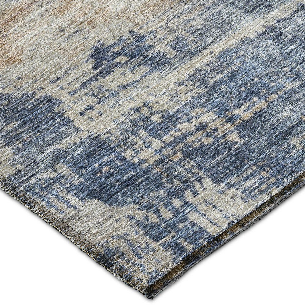Dalyn Rug Company Nouveau NV25 2&#39;3&quot; x 7&#39;6&quot; Denim Indoor/Outdoor Runner, , large