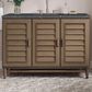 James Martin Vanities Portland 48" Single Bathroom Vanity in Whitewashed Walnut with 3 cm Parisien Bleu Quartz Top and Rectangular Sink, , large