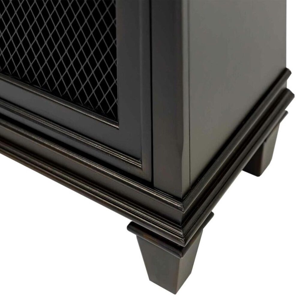 Wycliff Bay Hartford 78&quot; Lower Door Bookcase in Black, , large
