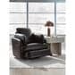 Ashley ModMax II Manual Swivel Glider Recliner in Black, , large