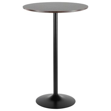 Lumisource Pebble Adjustable Dining Table in Espresso/Black, , large