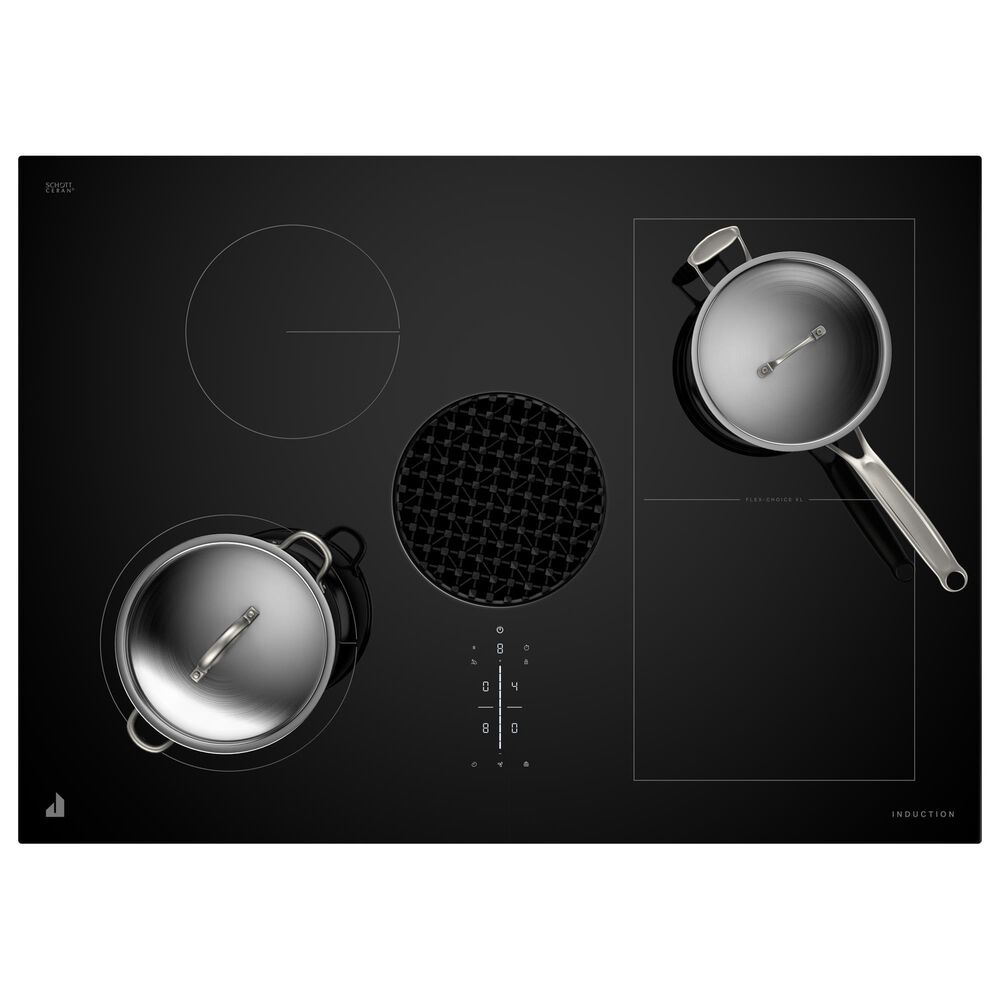 JennAir 30" Induction Downdraft Cooktop in Black, , large