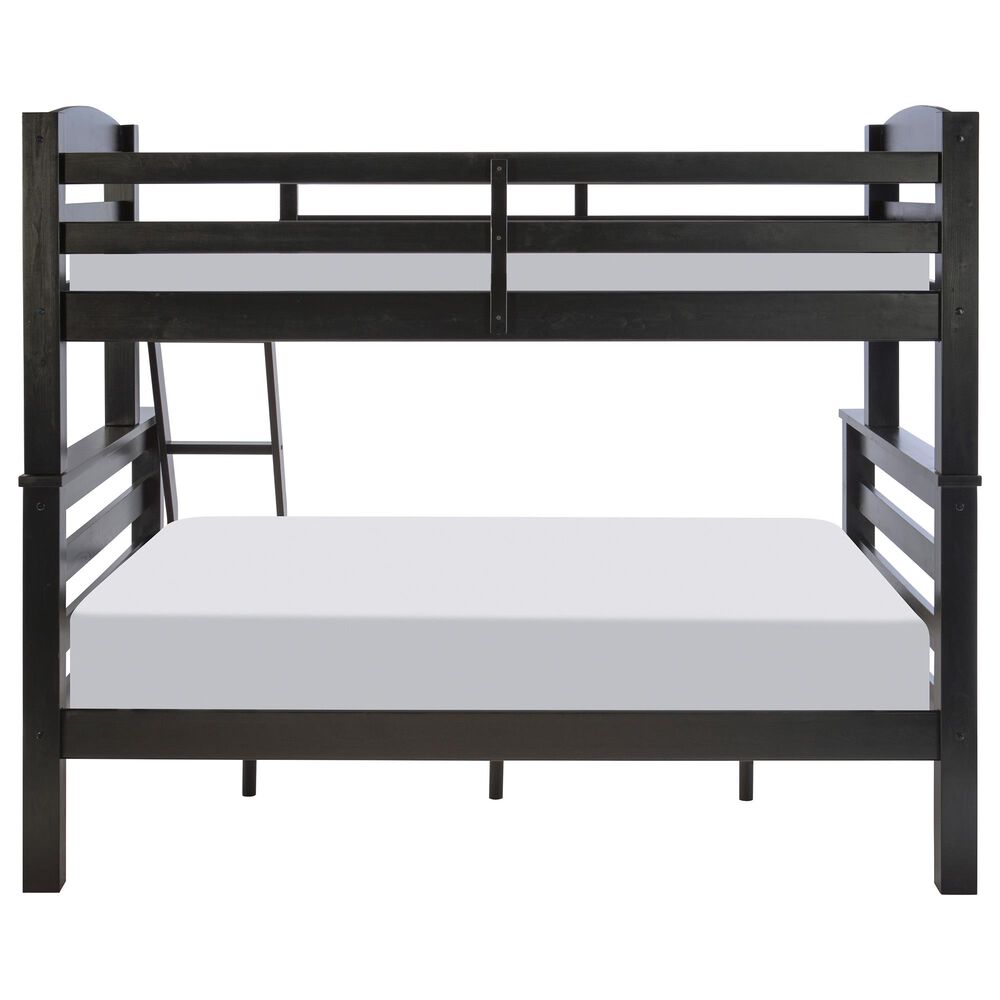 Parkerville Furniture Line Porter Twin over Full Bunk Bed in Black, , large