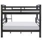 Parkerville Furniture Line Porter Twin over Full Bunk Bed in Black, , large
