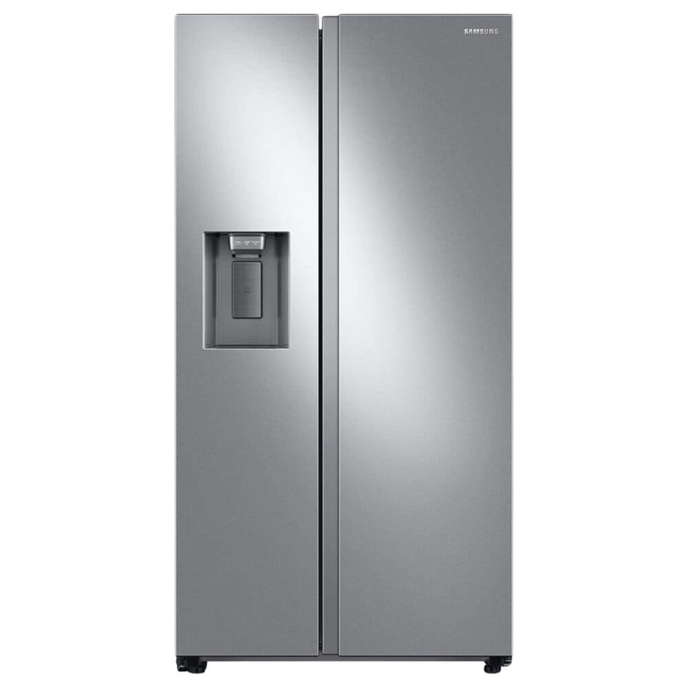 Samsung 22 Cu. Ft. Counter Depth Side by Side Refrigerator in Stainless Steel, , large
