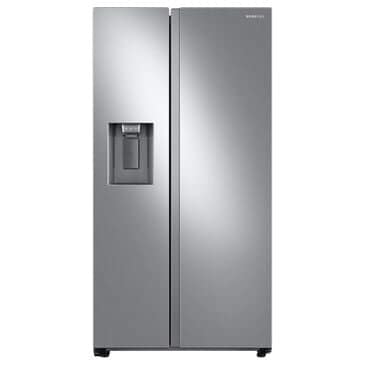 Samsung 22 Cu. Ft. Counter Depth Side by Side Refrigerator in Stainless Steel, , large