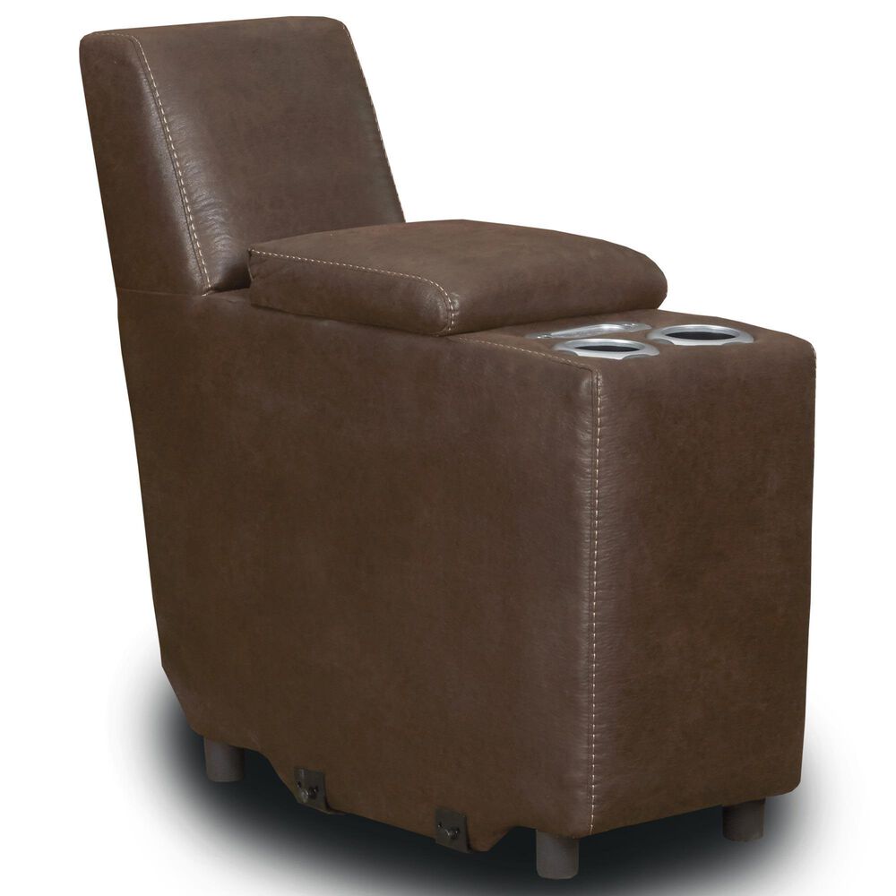 HomeStretch 6-Piece Power Reclining Sectional in Rubix Brown, , large