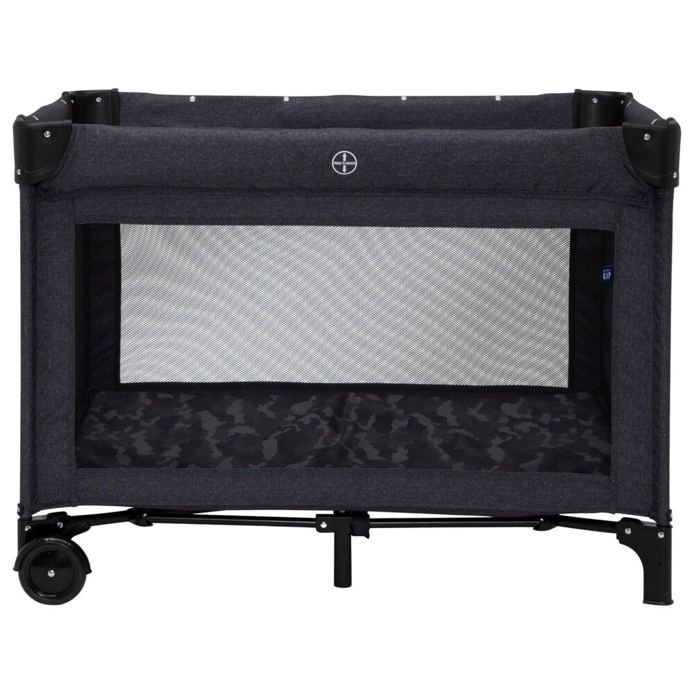 Delta Deluxe Play Yard in Black Camo, , large