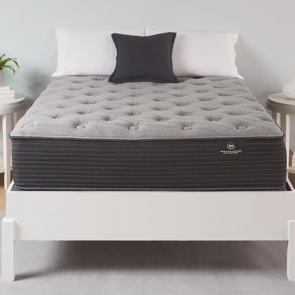 Serta Luxe Edition Tauri Plush Full Mattress with High Profile Box