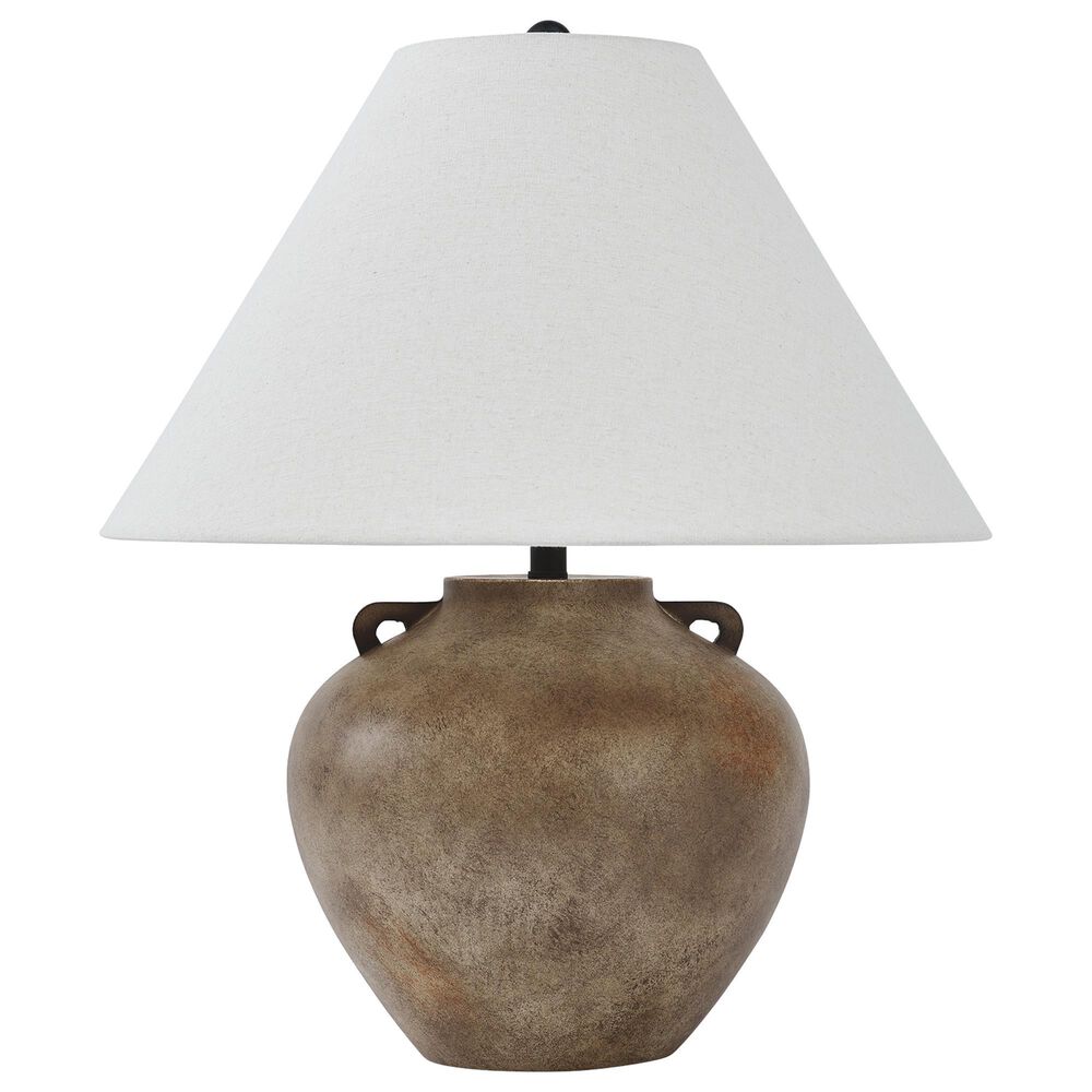 Ashley Ferrilby Poly Table Lamp in Antique Beige, , large